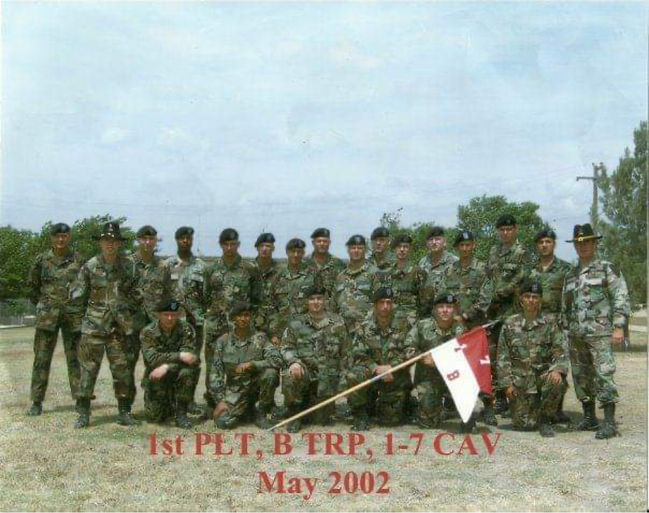 1st Platoon, B Troop, 1-7 Cavalry, May 2002